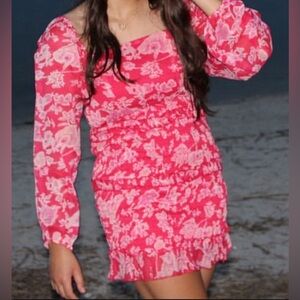 Sim&Sam pink coral dress